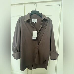 TWP Women's Brown Blouse